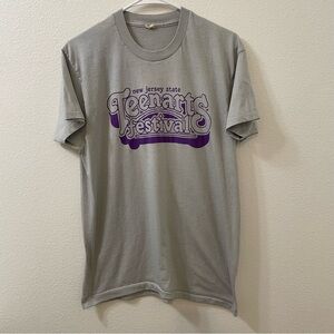 Screen stars New Jersey state teen arts festival shirt gray vintage XL